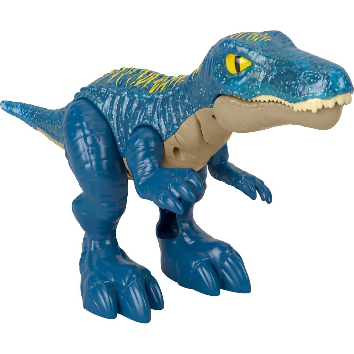 Fisher-Price - Imaginext Jurassic World Growl & Glow Baryonyx Dinosaur Toy With Lights Sounds & Chomping Action - Mattel
