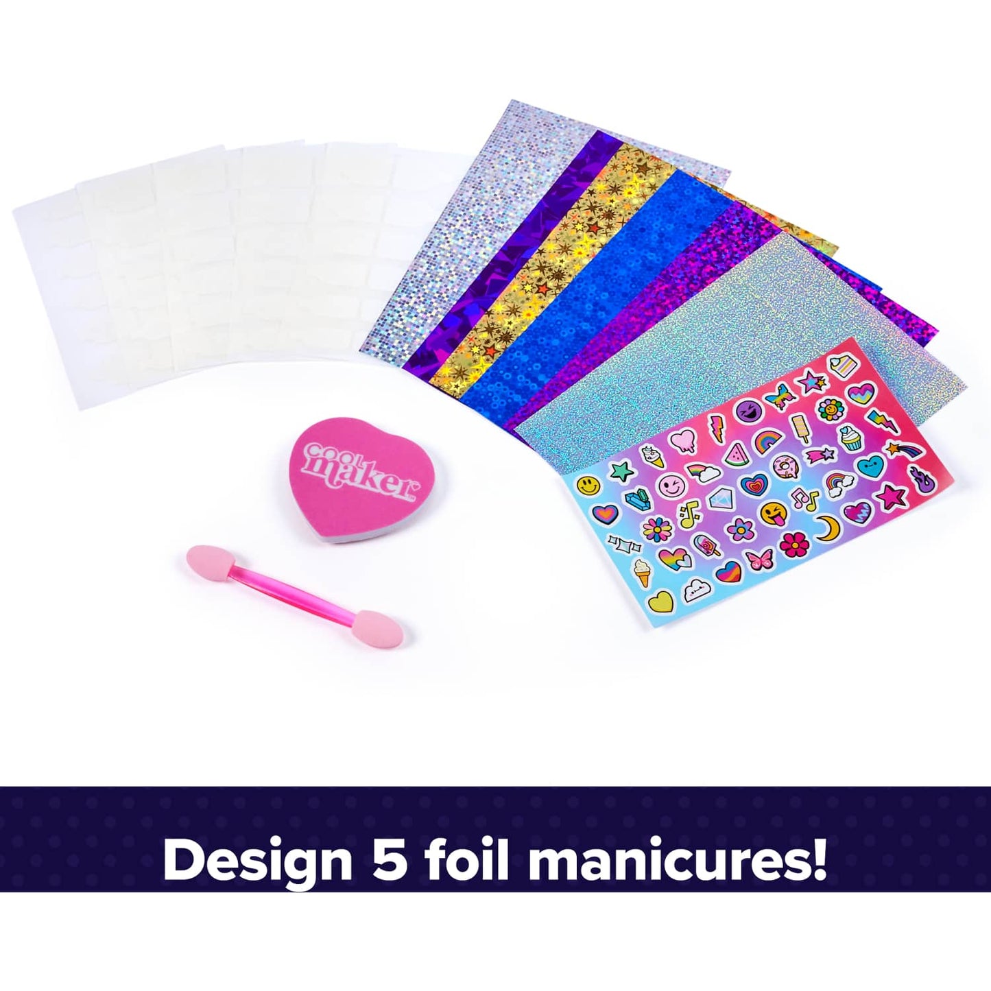 Cool Maker - Mix & Mani Holiday Foil Nail Kit