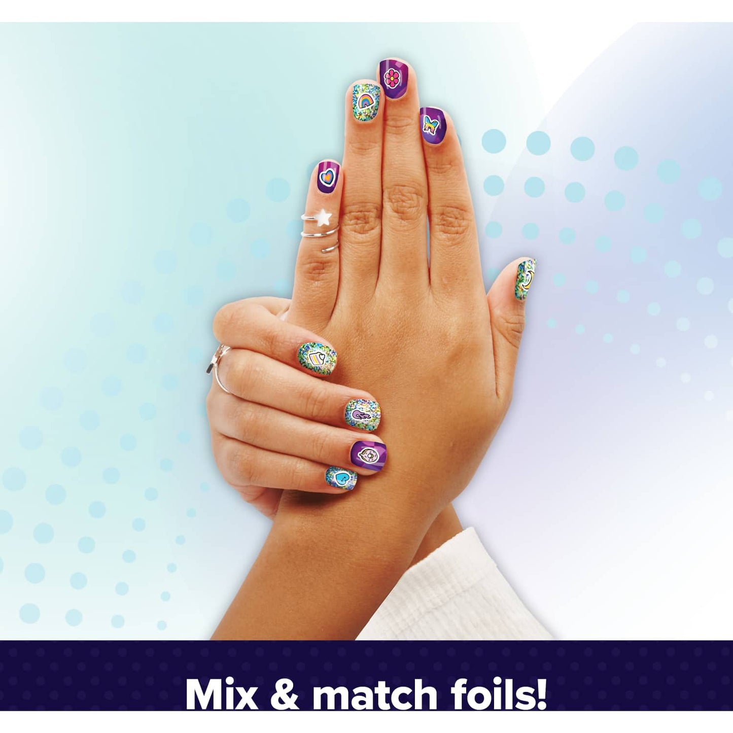Cool Maker - Mix & Mani Holiday Foil Nail Kit