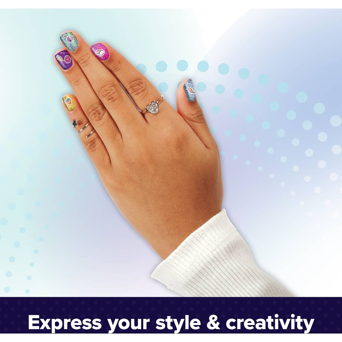 Cool Maker - Mix & Mani Holiday Foil Nail Kit