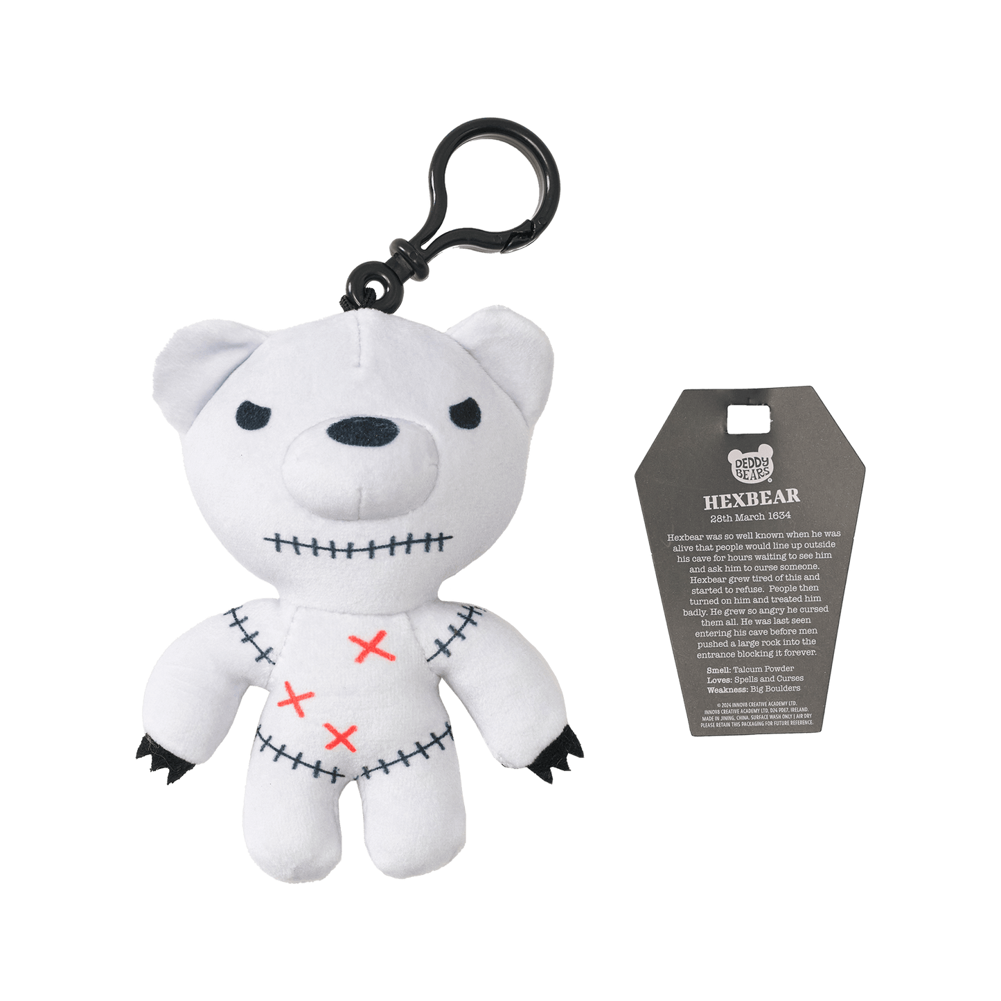 Deddy Bears - Series 4 Edition Mystery Blind Bag – 12cm Plush Clip-On - Jasnor