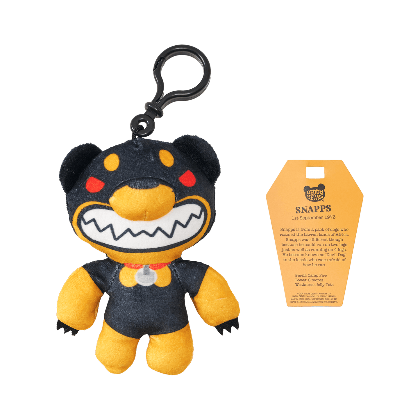 Deddy Bears - Series 4 Edition Mystery Blind Bag – 12cm Plush Clip-On - Jasnor