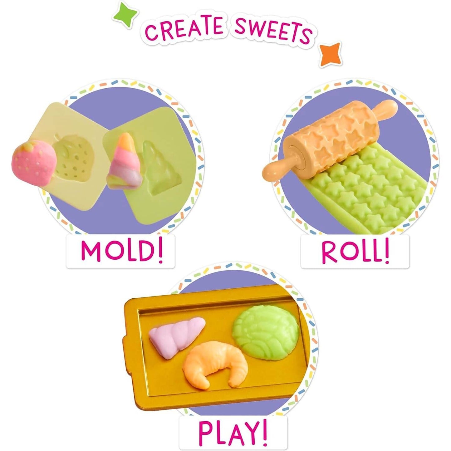 Rainbow High Littles - Dessert Shop with Kandy Playset