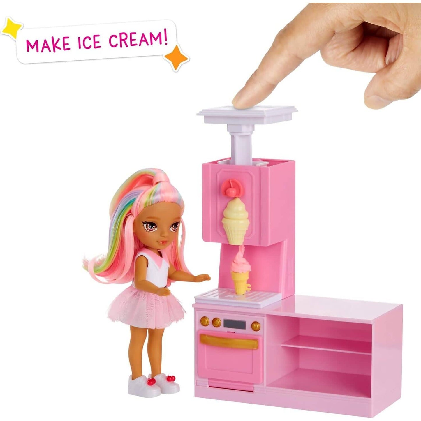 Rainbow High Littles - Dessert Shop with Kandy Playset