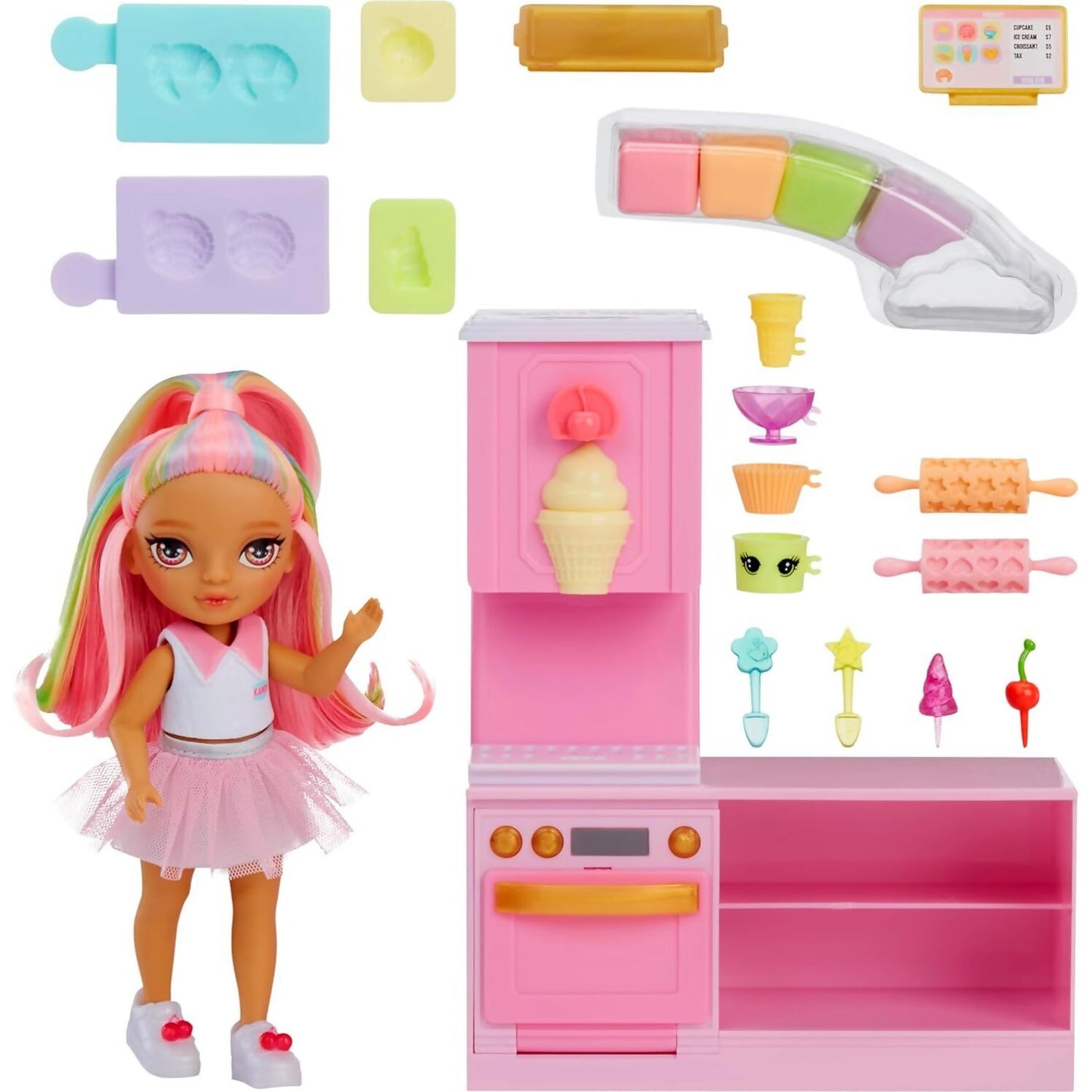 Rainbow High Littles - Dessert Shop with Kandy Playset