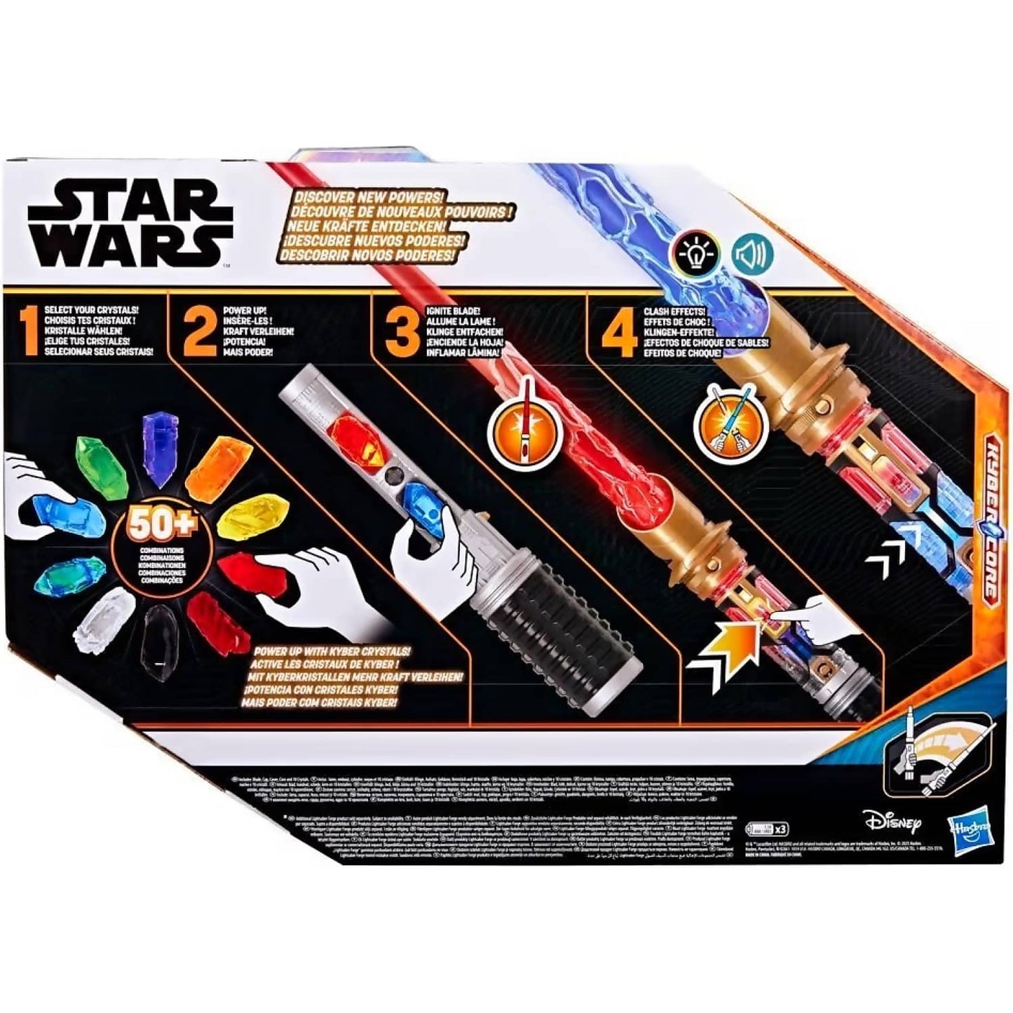 Star Wars - Power Crystal Lightsaber - Hasbro