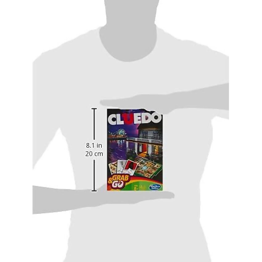 Hasbro Gaming - Cluedo Grab & Go! Portable Travel Board Game