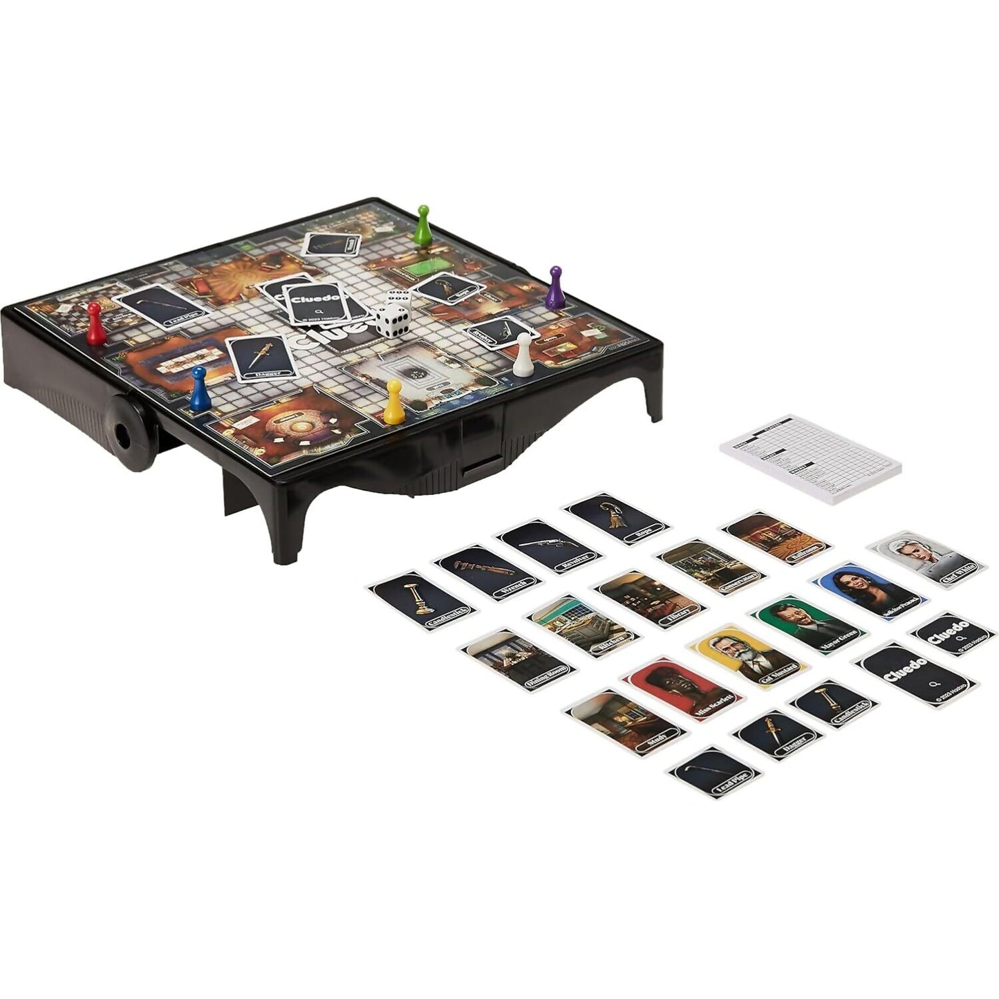 Hasbro Gaming - Clue Grab and Go! Portable Travel Board Game