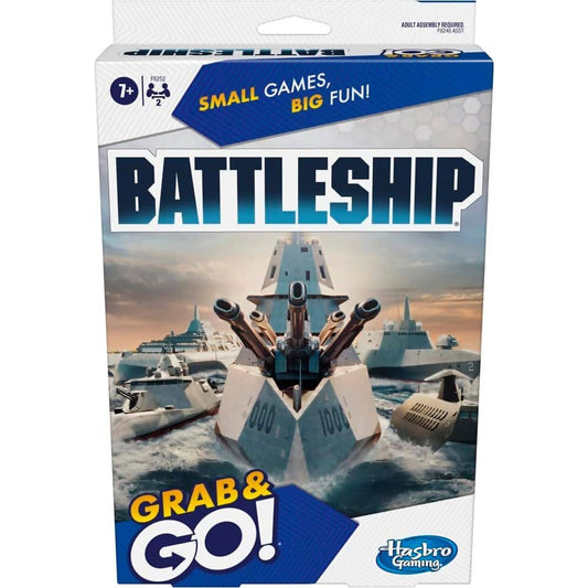 Hasbro Gaming - Battleship Grab and Go! Portable Travel Board Game