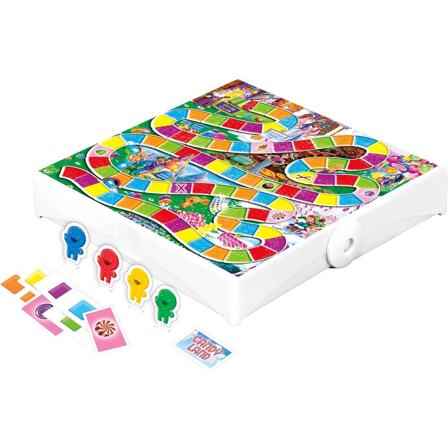 Hasbro Gaming - Candy Lane Grab & Go! Portable Travel Board Game