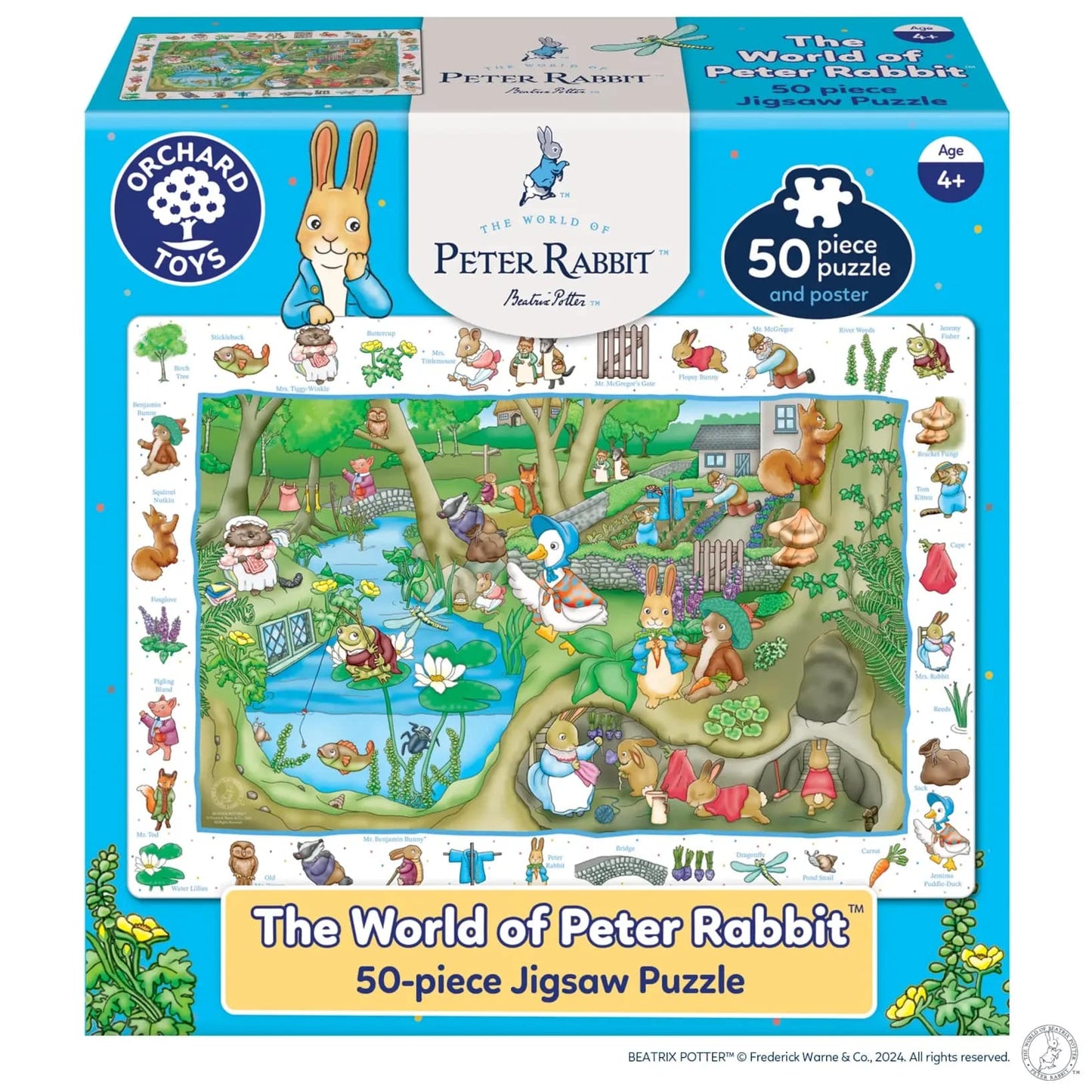 Orchard Toys - Peter Rabbit™ The World of Peter Rabbit™ jigsaw puzzle 50 Pieces
