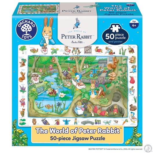 Orchard Toys - Peter Rabbit™ The World of Peter Rabbit™ jigsaw puzzle 50 Pieces