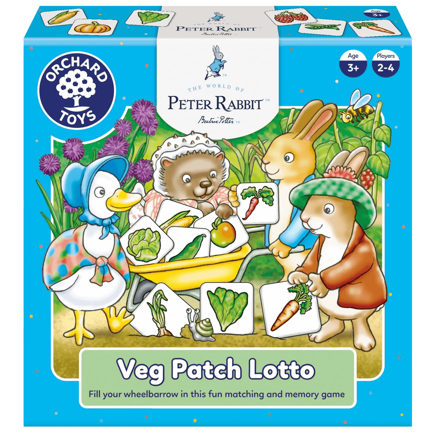 Orchard Toys - Peter Rabbit™ Veg Patch Lotto Game