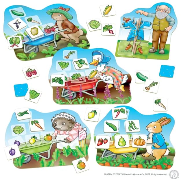 Orchard Toys - Peter Rabbit™ Veg Patch Lotto Game
