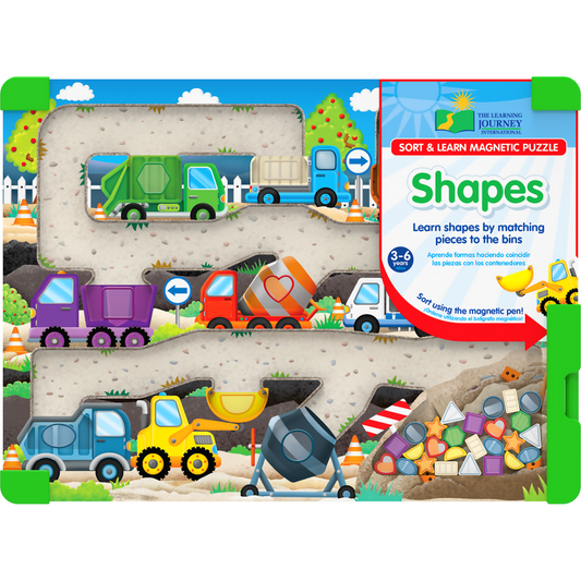 The Learning Journey - Sort & Learn Magnetic Puzzle - Shapes