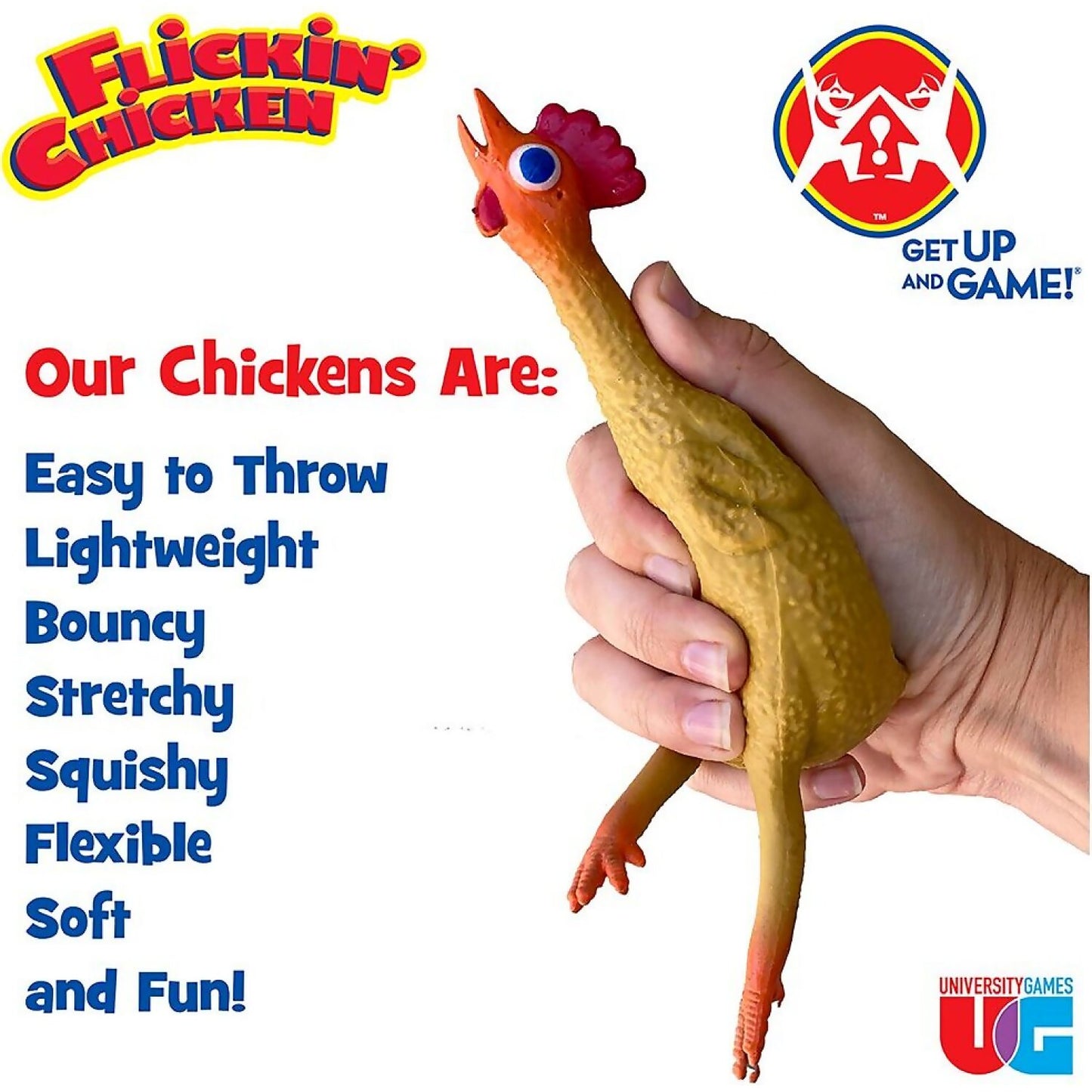 University Games - Flickin Chicken (Boxed) Game