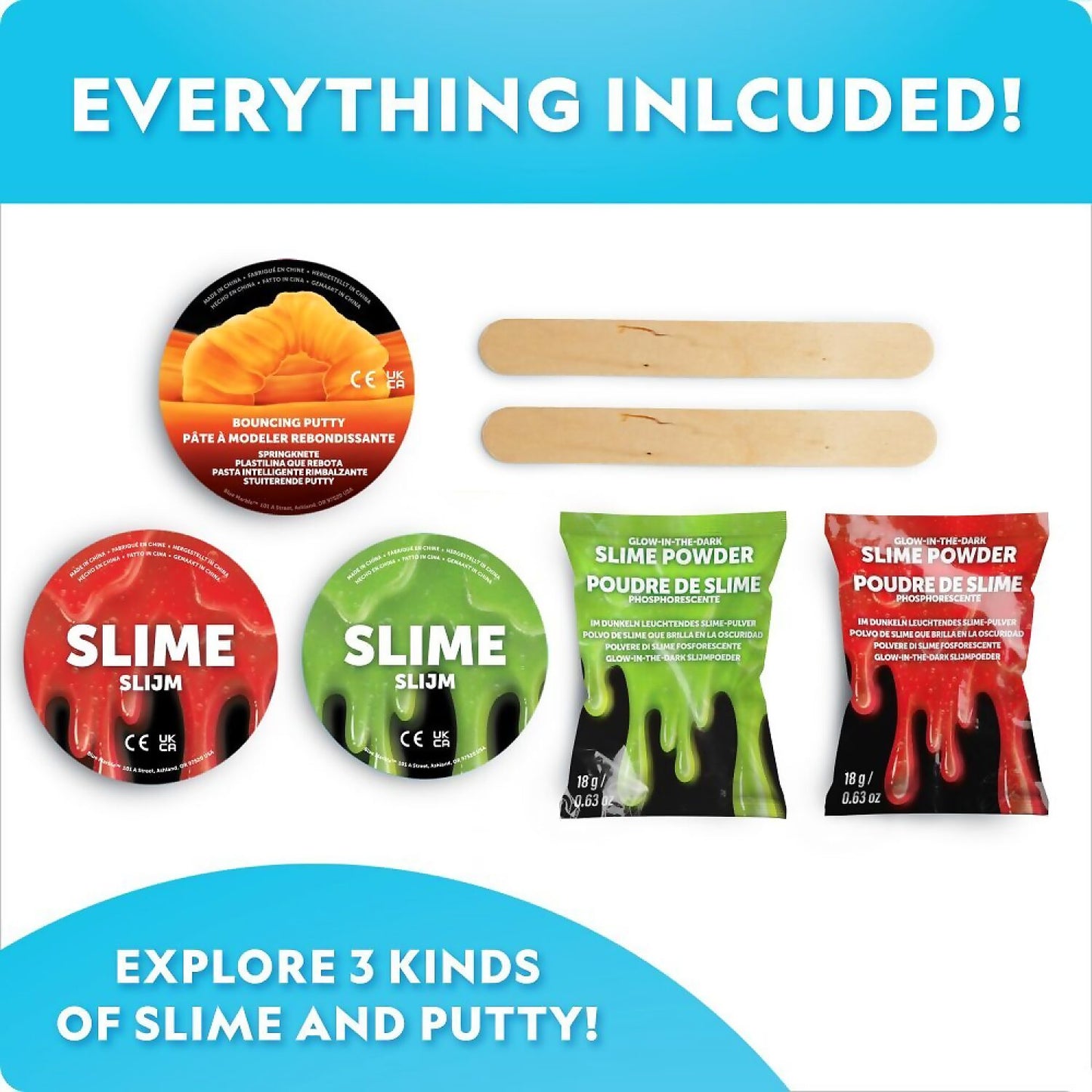 National Geographic - Slime & Putty Lab Set