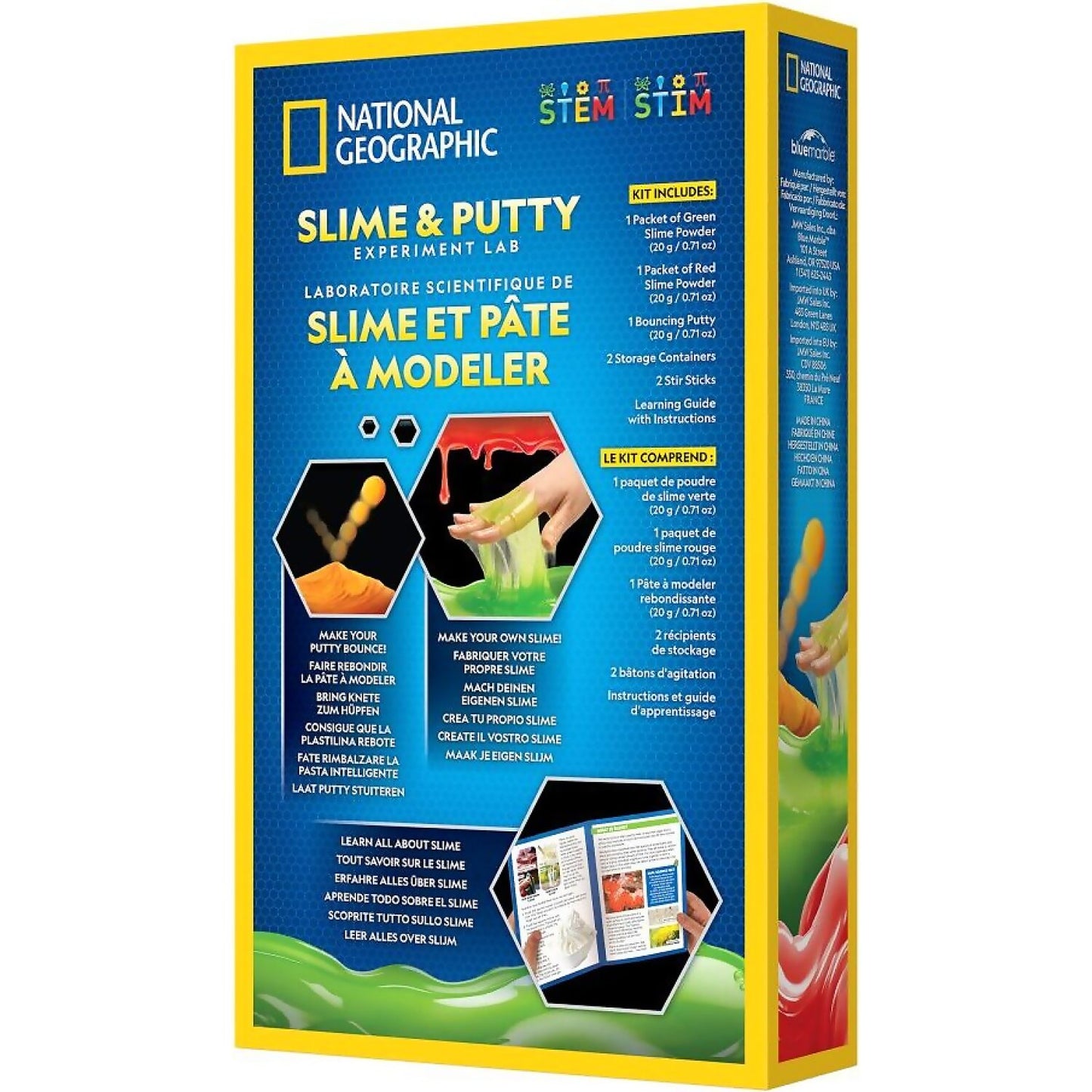National Geographic - Slime & Putty Lab Set