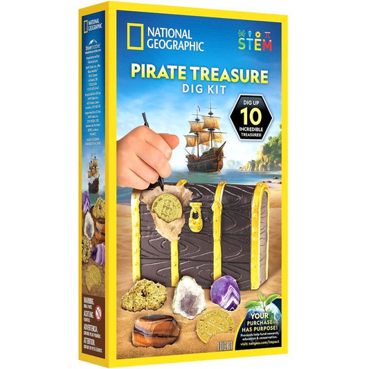 National Geographic - Pirate Treasure Dig Kit