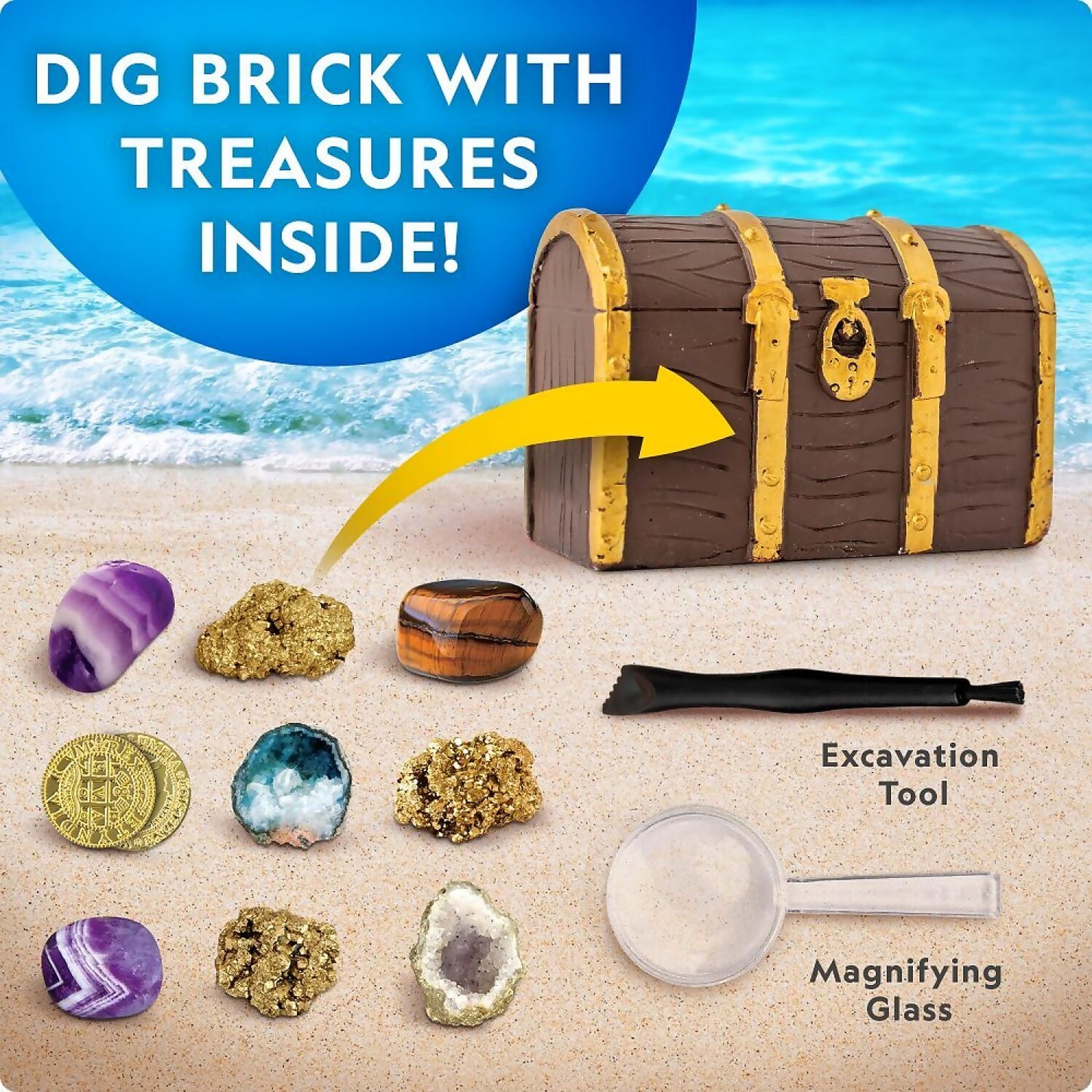 National Geographic - Pirate Treasure Dig Kit