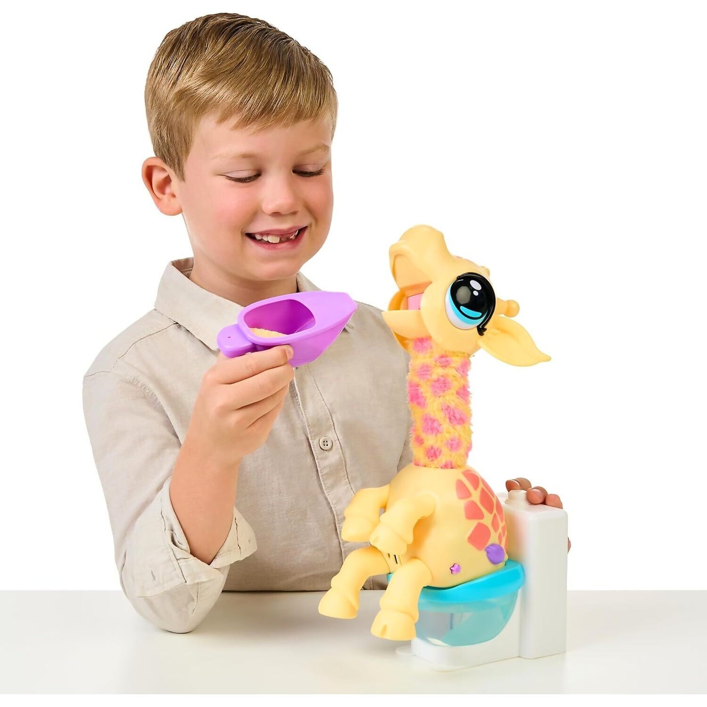 Little Live Pets - Gotta Go Giraffe Gigi Jungle Series Interactive Pet