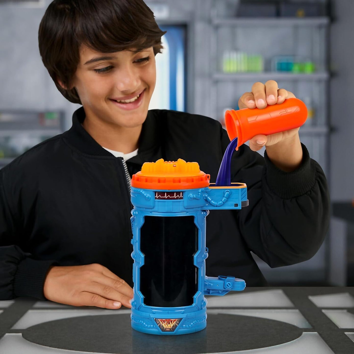 MrBeast Lab - Mutators Fire Panther Hyper Fusion Series Action Figure