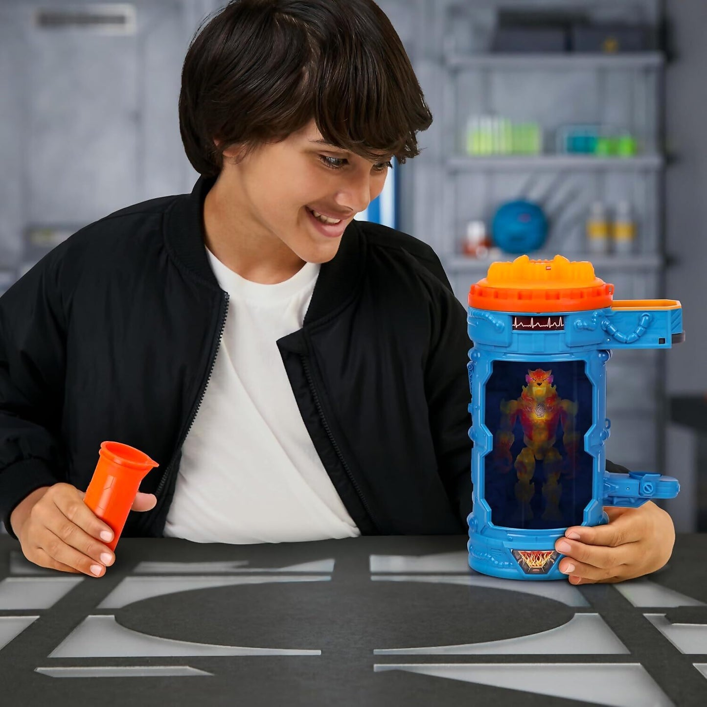 MrBeast Lab - Mutators Fire Panther Hyper Fusion Series Action Figure