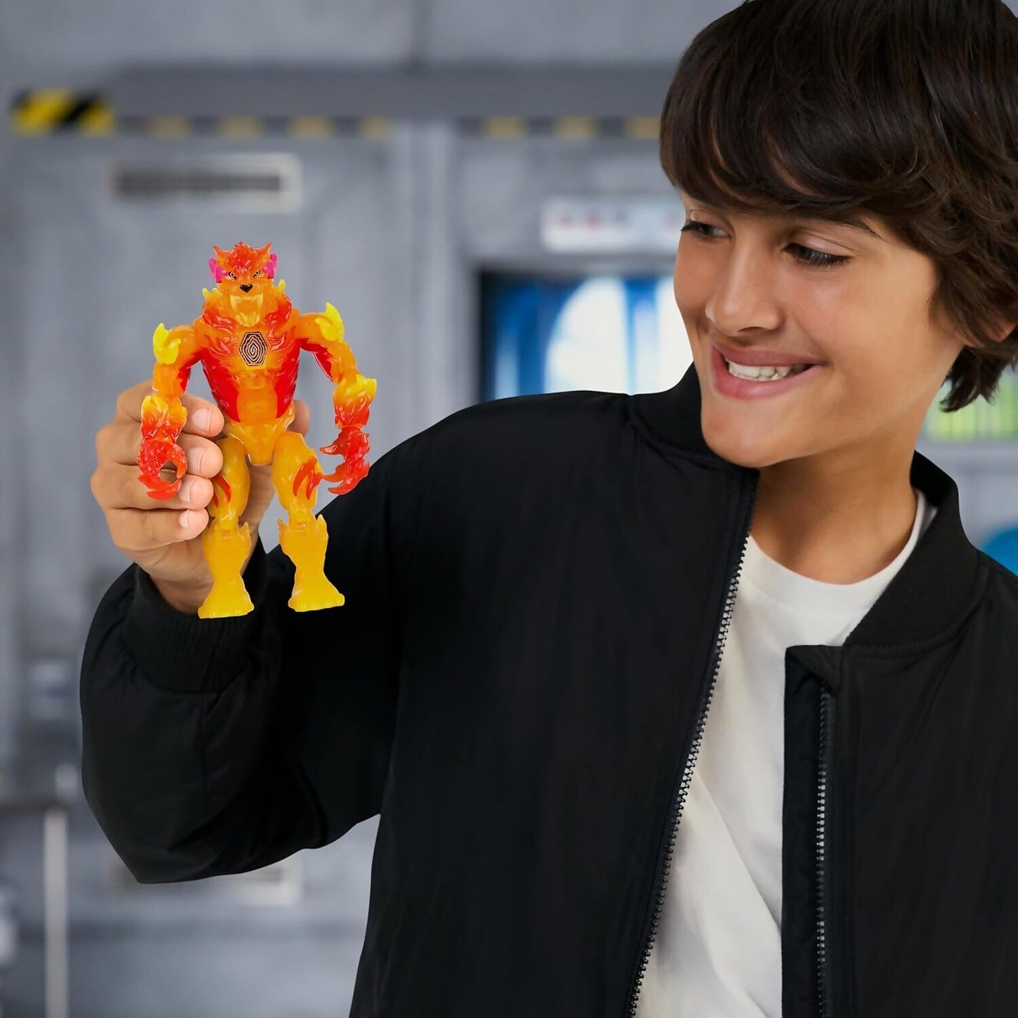 MrBeast Lab - Mutators Fire Panther Hyper Fusion Series Action Figure