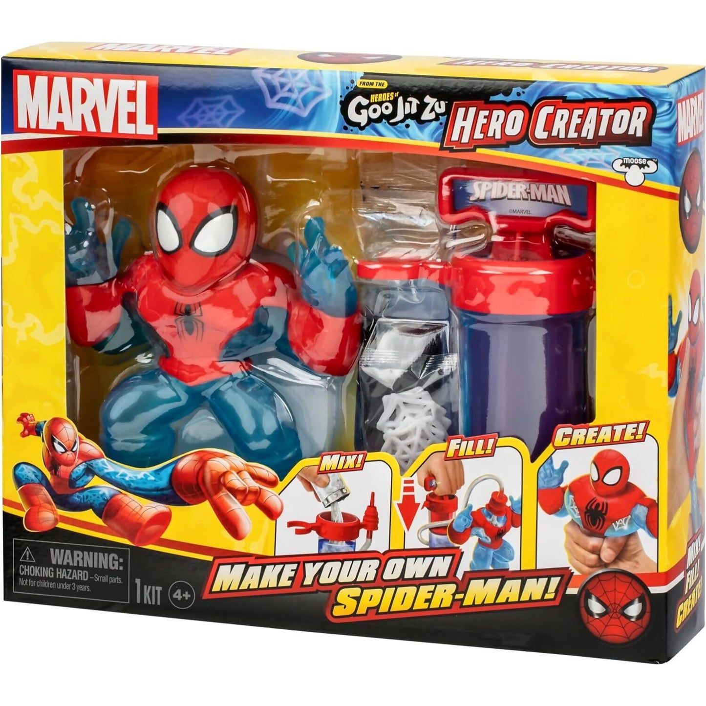 Heroes of Goo Jit Zu - Hero Creator Make Your Own Spider-Man