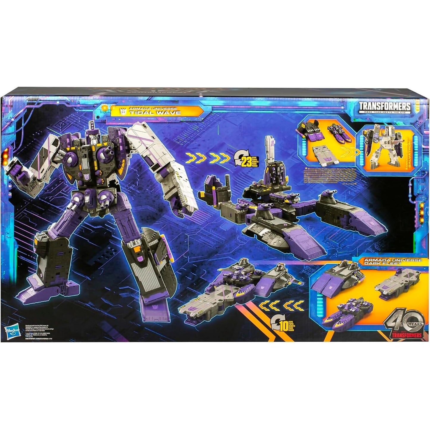 Transformers - Legacy United Titan Class Armada Universe Tidal Wave 19-inch Converting Transformers Action Figure - Hasbro