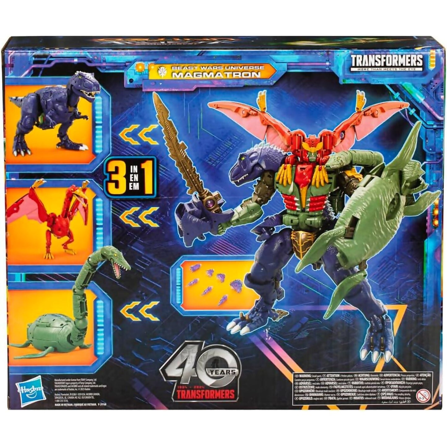 Transformers - Legacy United Commander Class Beast Wars Universe Magmatron 10-inch Action Figure - Hasbro