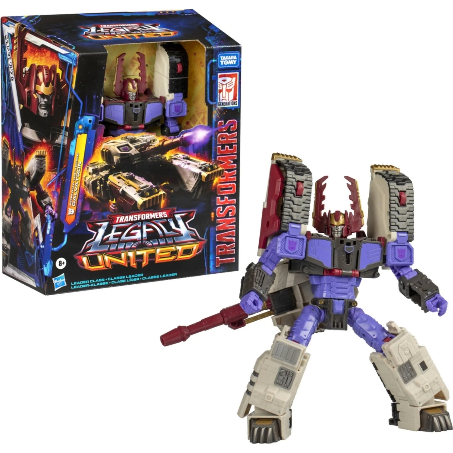Transformers - Legacy United Armada Universe Galvatron 7-inch Action Figure - Hasbro