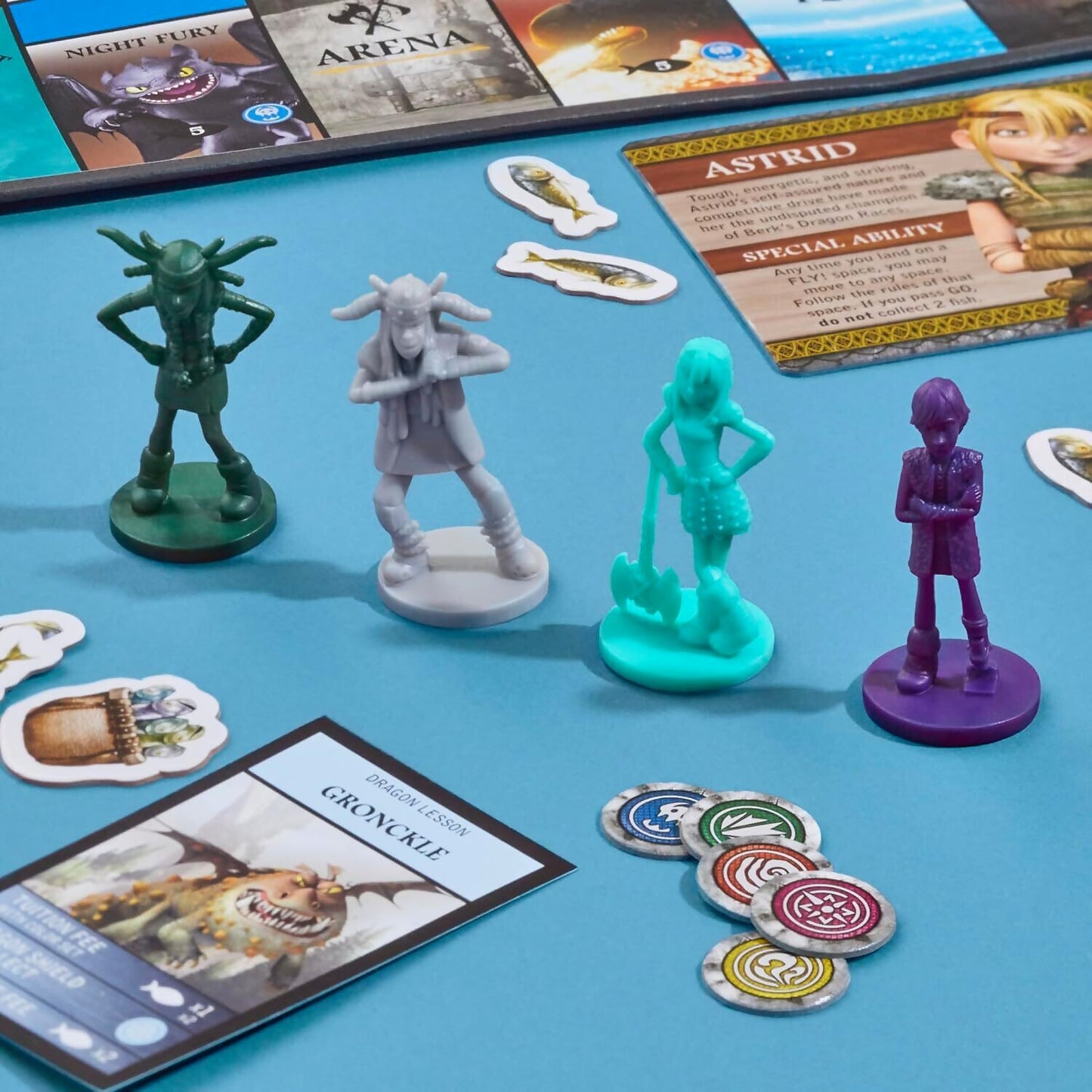 Hasbro Gaming - Monopoly DreamWorks How to Train Your Dragon Edition Board Game