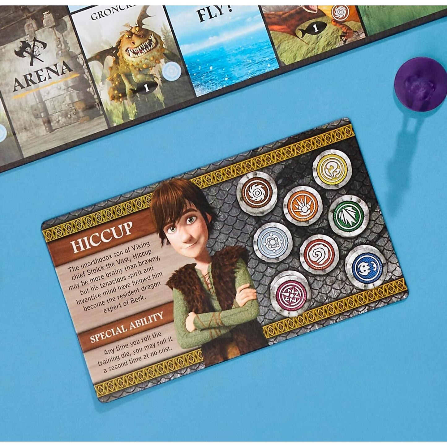 Hasbro Gaming - Monopoly DreamWorks How to Train Your Dragon Edition Board Game