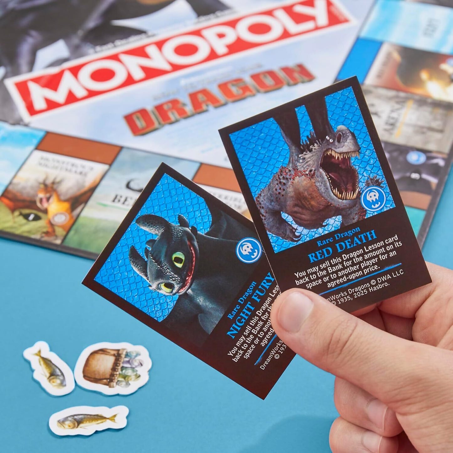 Hasbro Gaming - Monopoly DreamWorks How to Train Your Dragon Edition Board Game
