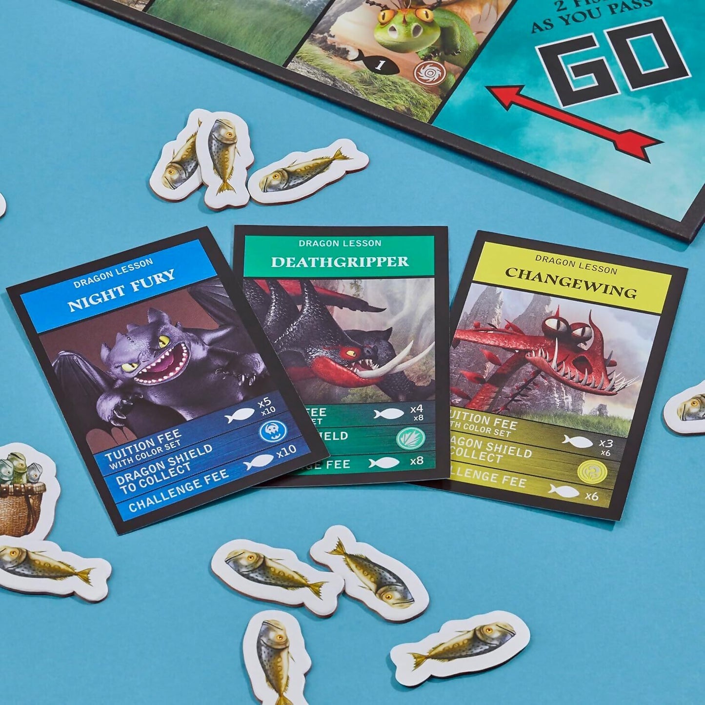 Hasbro Gaming - Monopoly DreamWorks How to Train Your Dragon Edition Board Game