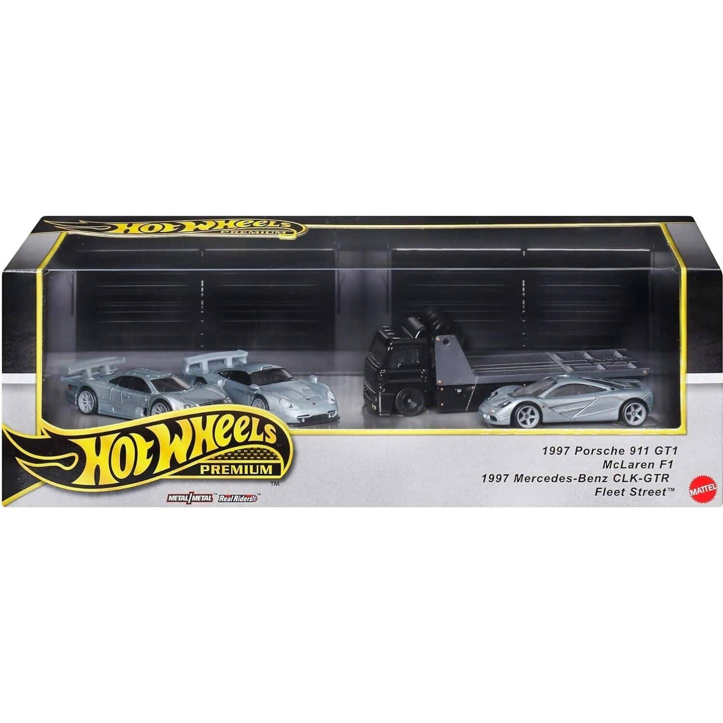 Hot Wheels - Premium Collector Set - 90's Supercars - Mattel