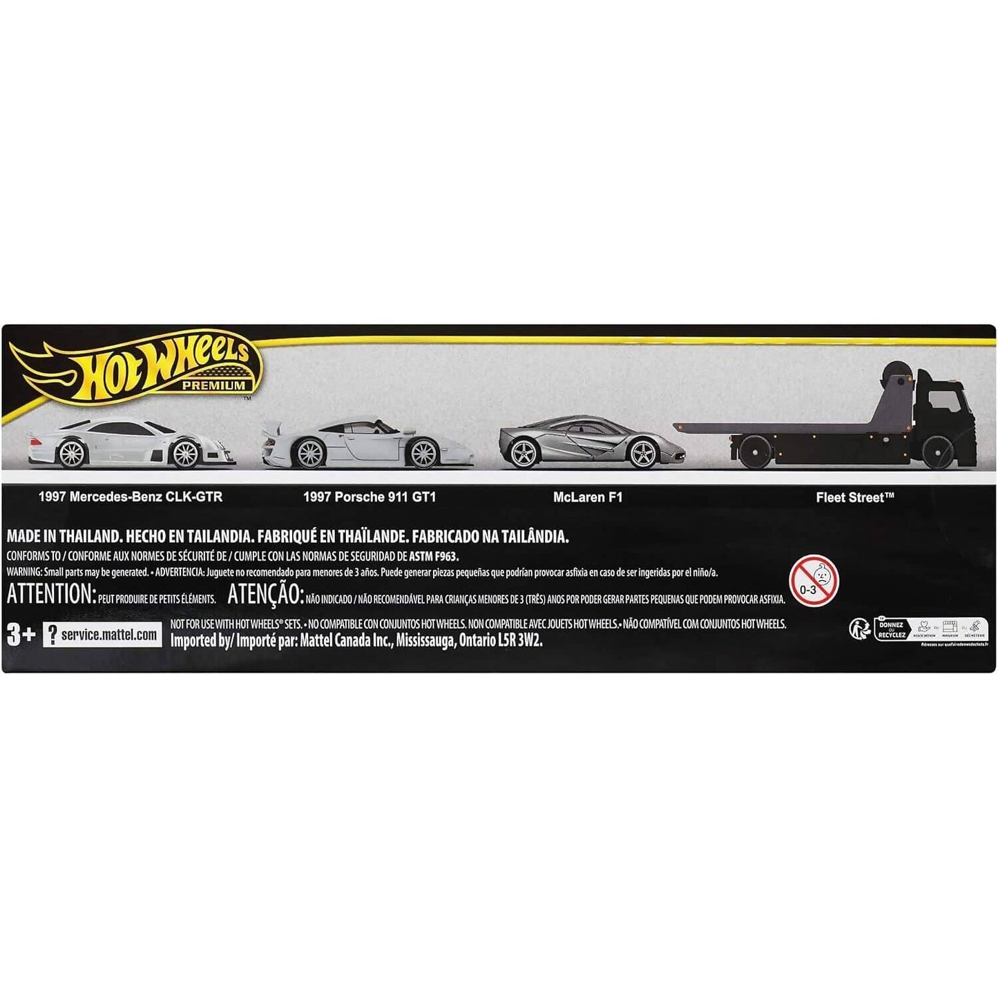 Hot Wheels - Premium Collector Set - 90's Supercars - Mattel