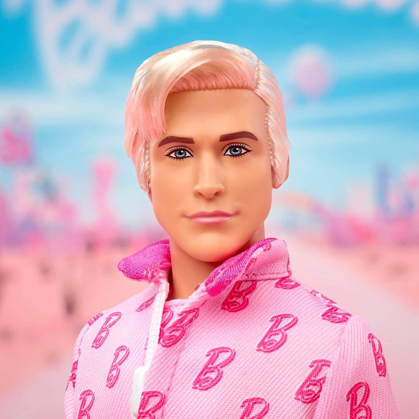 Barbie - The Movie Ken Collectible Doll Ryan Gosling As Ken Wearing Pink Jumpsuit With B Detail - Mattel