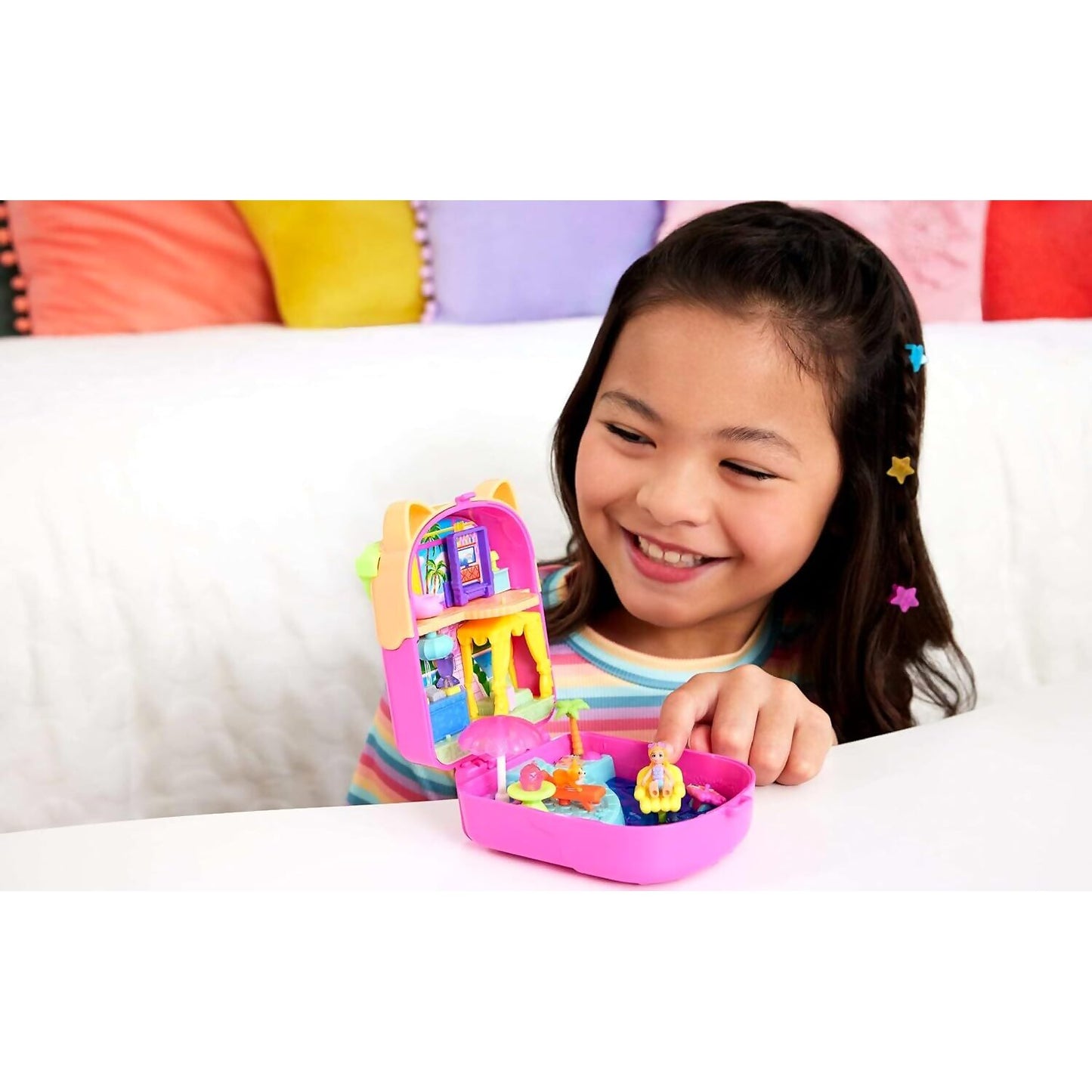 Polly Pocket - Kitty Popsicle Resort Compact Playset - Mattel