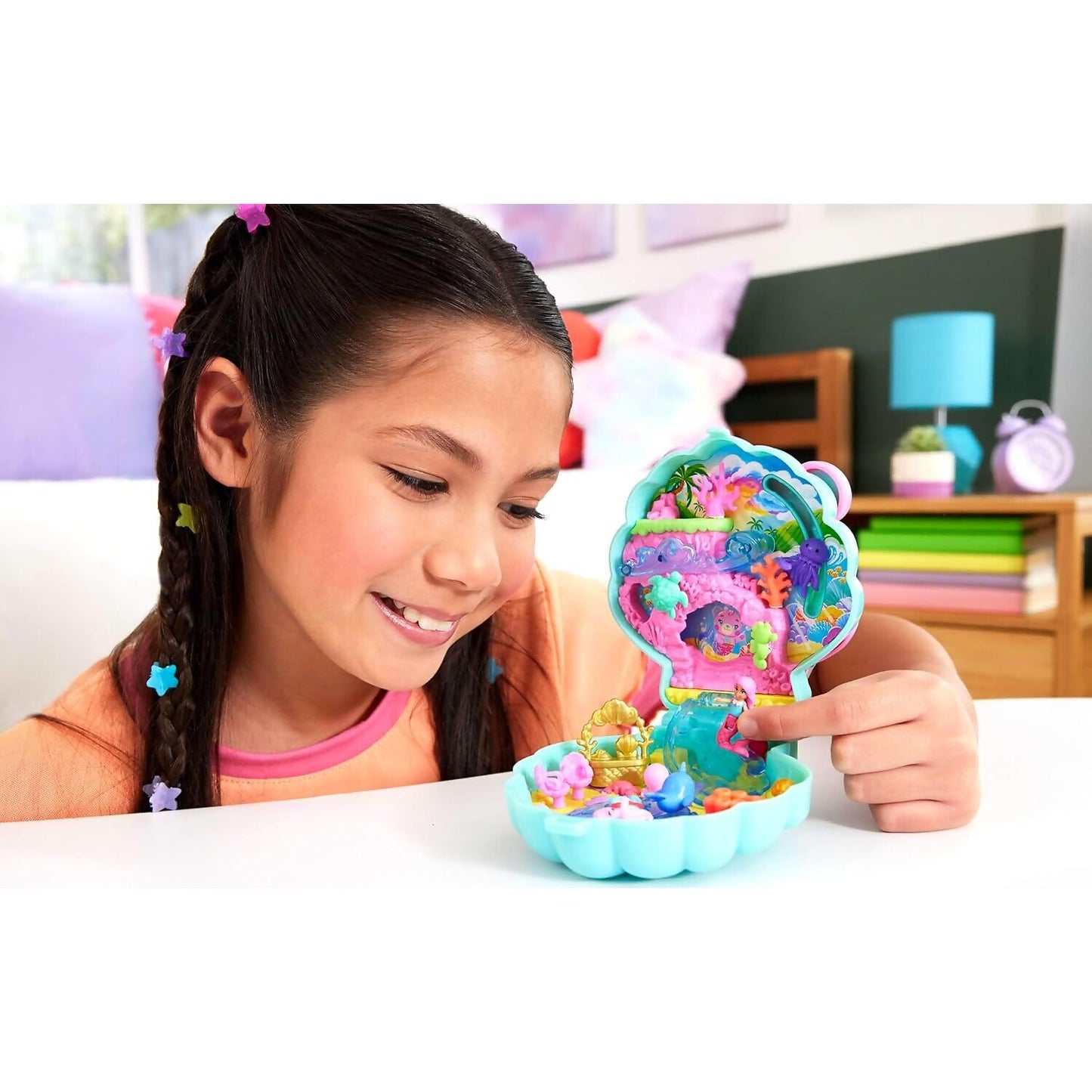 Polly Pocket - Glitter Island Compact Playset - Mattel