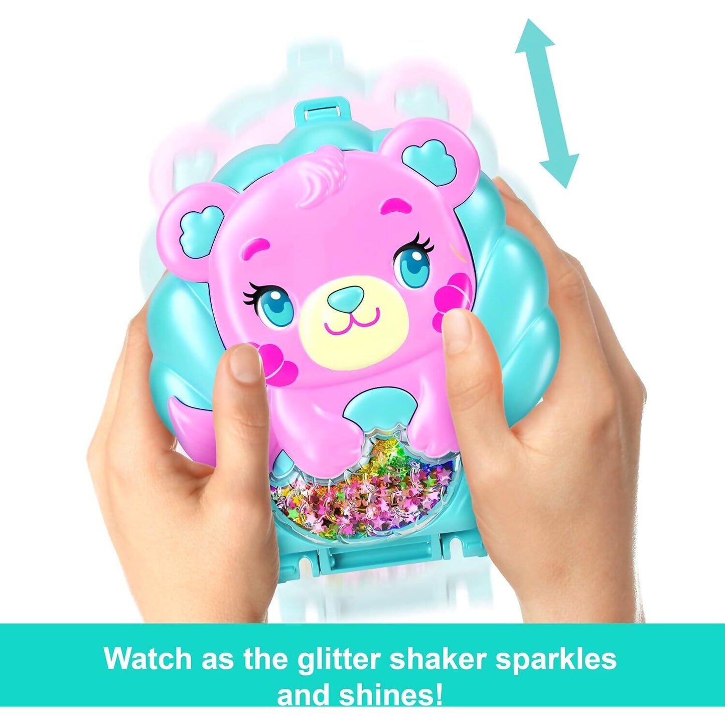 Polly Pocket - Glitter Island Compact Playset - Mattel