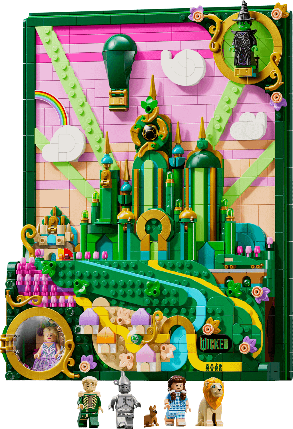 LEGO 75685 Emerald City Wall Art - Wicked