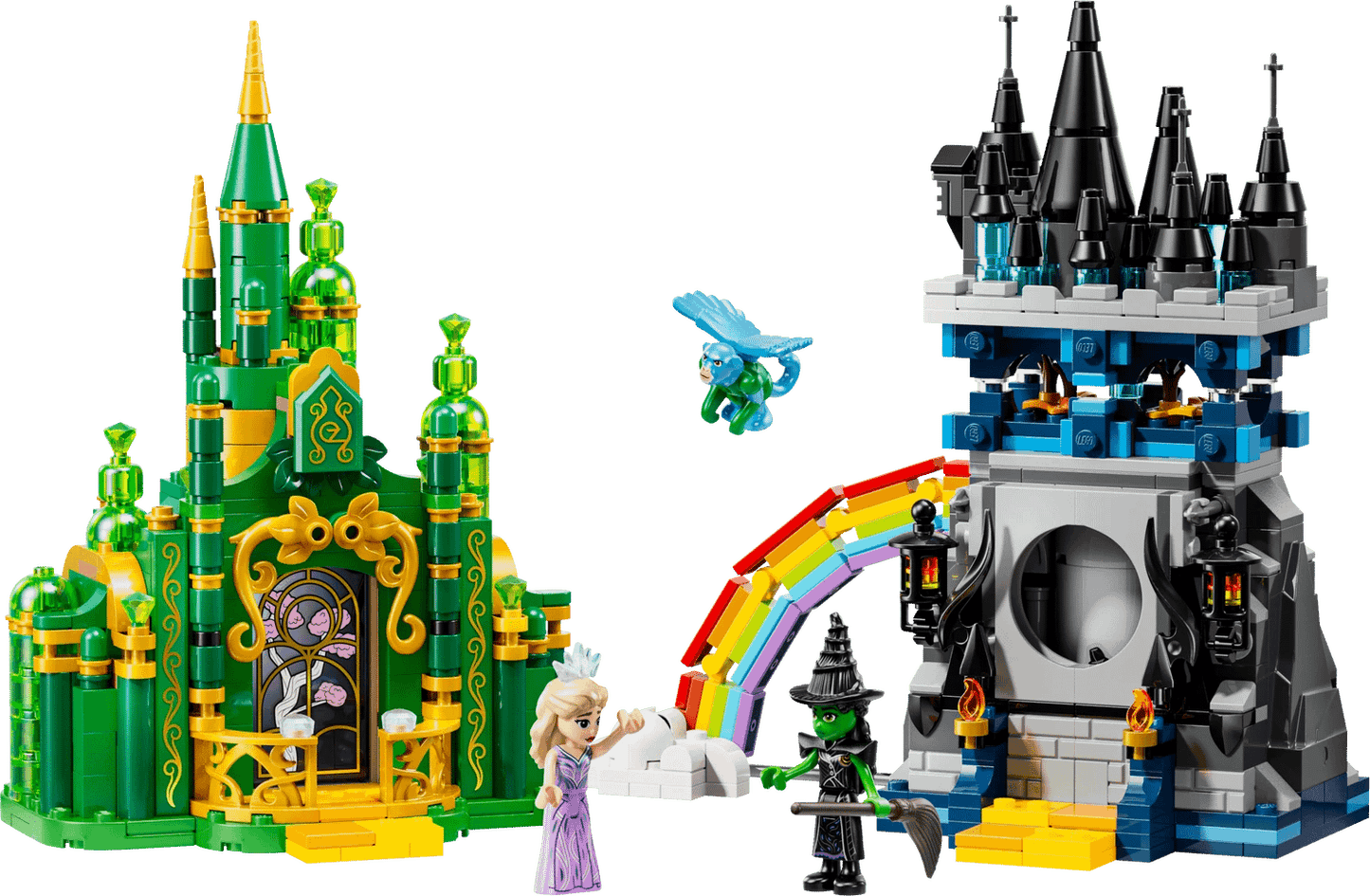 LEGO 75689 Emerald City & Kiamo Ko Castle - Wicked