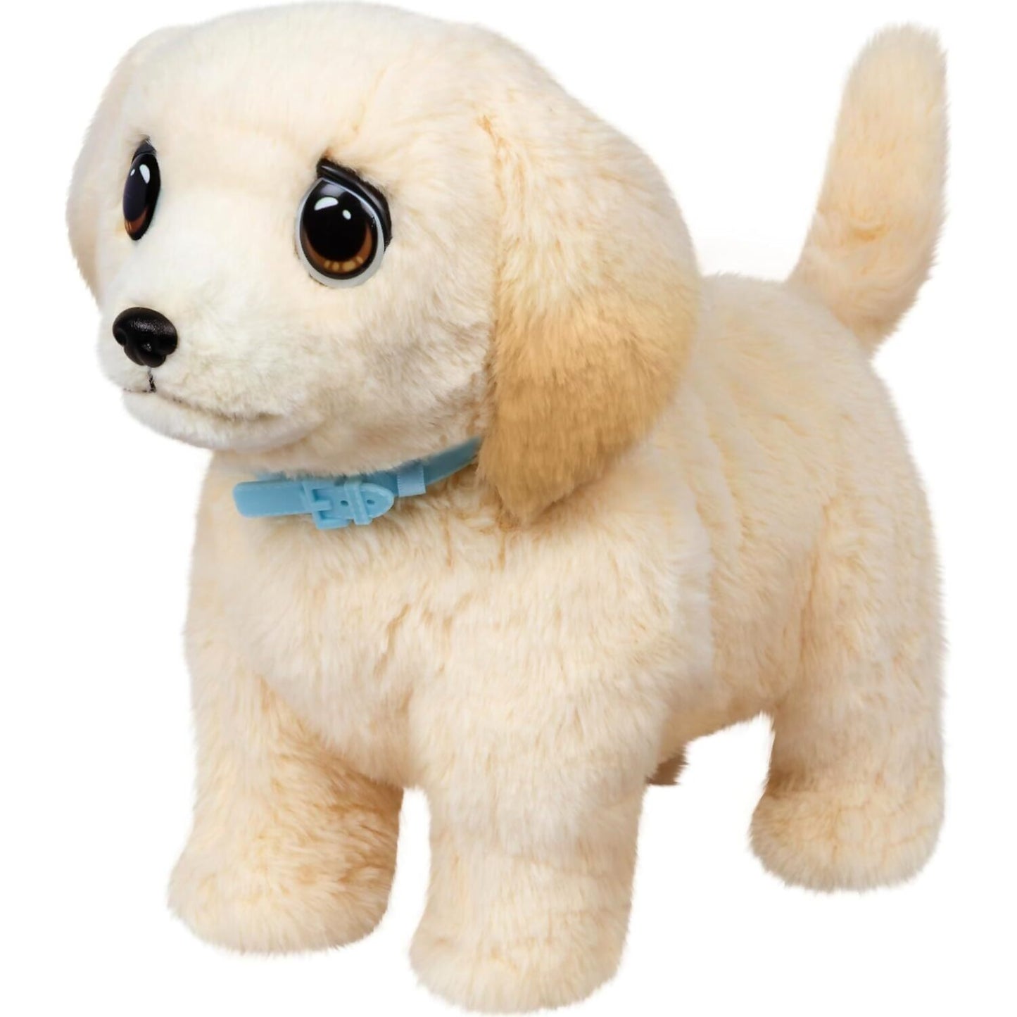 Little Live Pets - Ouchies Deluxe Cooper Walking Puppy 50+ Sounds & Reactions Interactive Plush