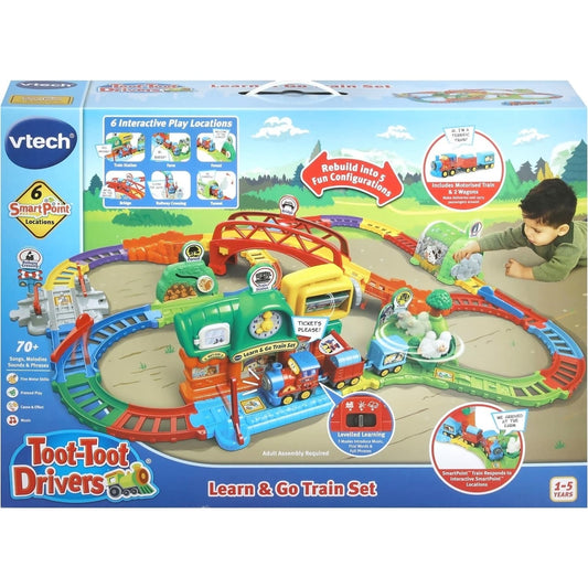 VTech - Toot-Toot Drivers Learn & Go Train Set