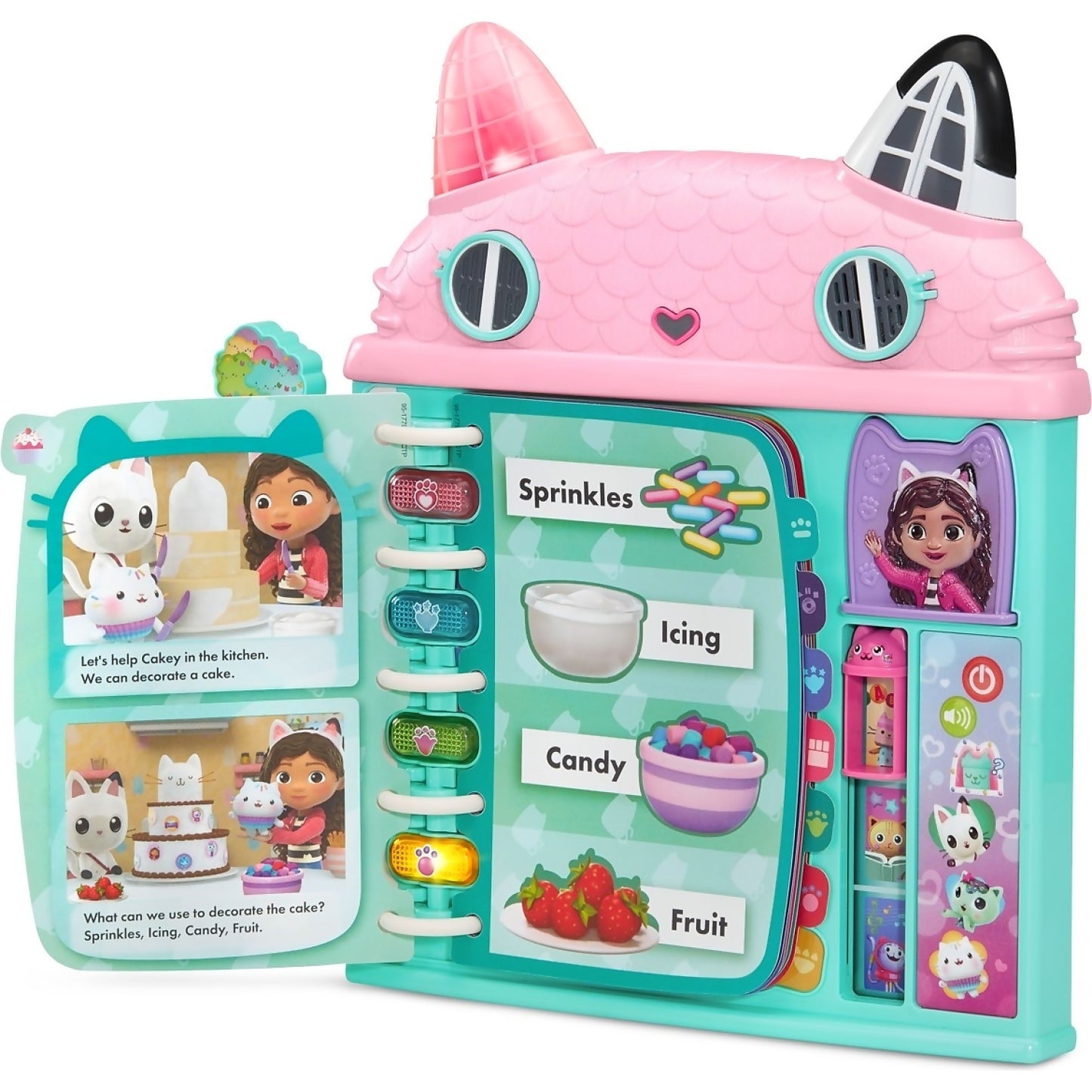 VTech - Gabby's Dollhouse Cat-A-Vator Discovery Book