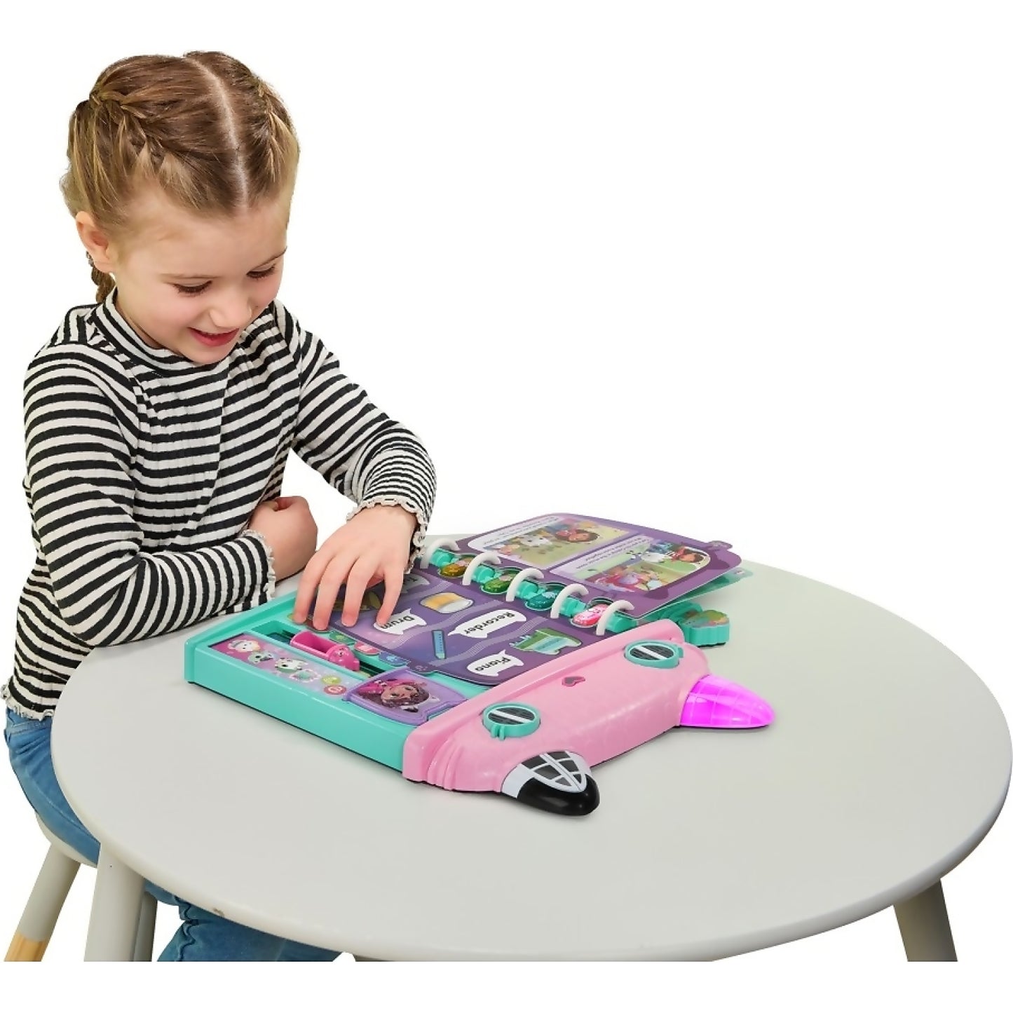 VTech - Gabby's Dollhouse Cat-A-Vator Discovery Book