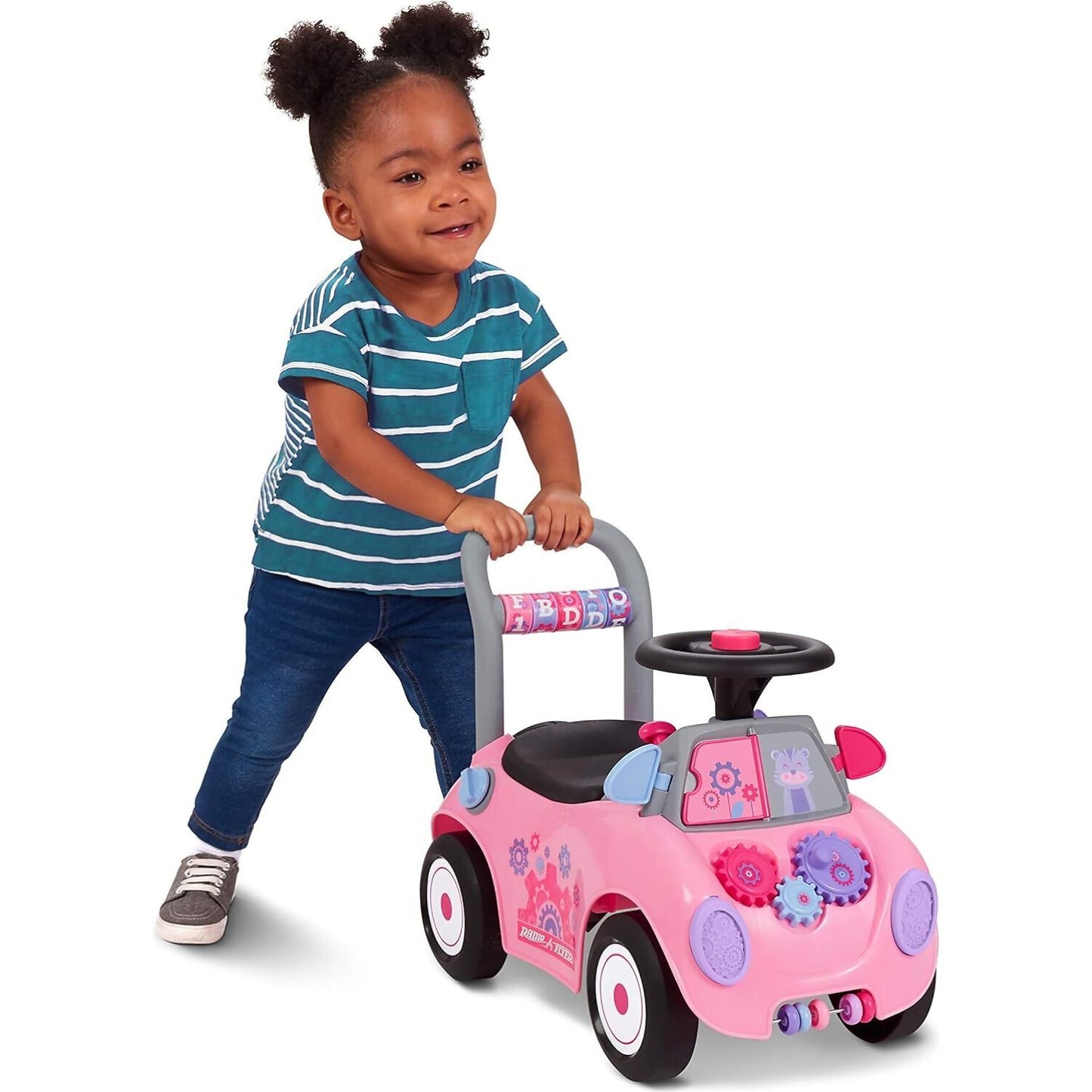 Radio Flyer - Creativity Car Pink Ride-On Push Car
