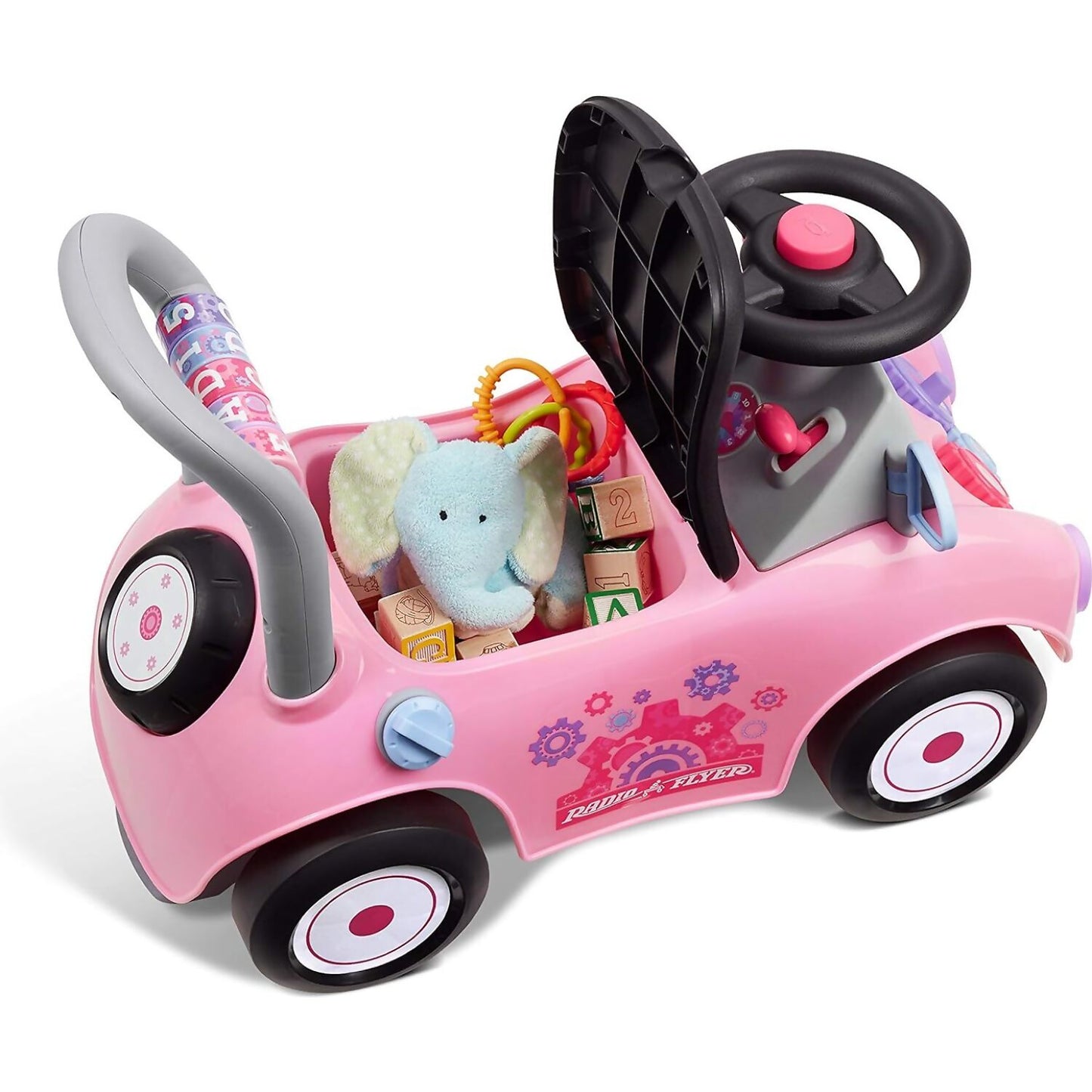 Radio Flyer - Creativity Car Pink Ride-On Push Car